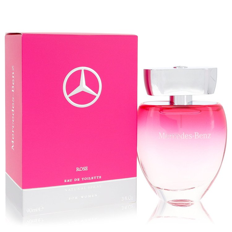 Mercedes Benz Rose by Mercedes Benz Eau De Toilette Spray 3 oz Mercedes Benz Rose by Mercedes Benz Eau De Toilette Spray 3 oz